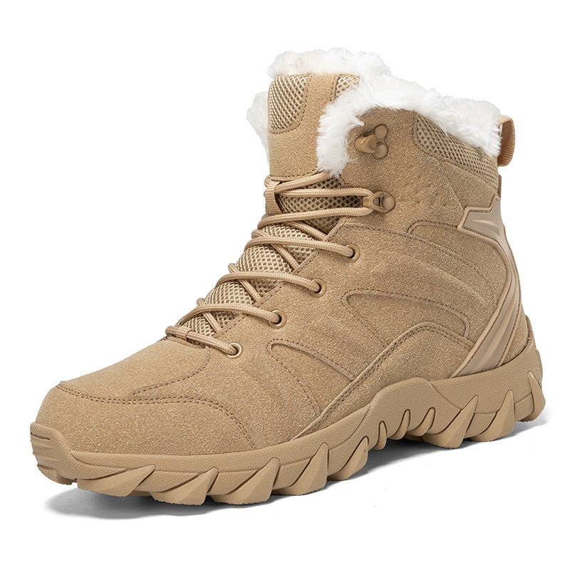 Women's Insulated Outdoor Boots with Faux Fur Lining, Durable Tread Sole and Suede Look Amarae