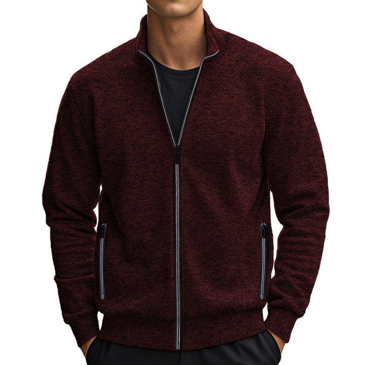 Men's high-quality training jacket with breathable structure and trendy zip Chic and style