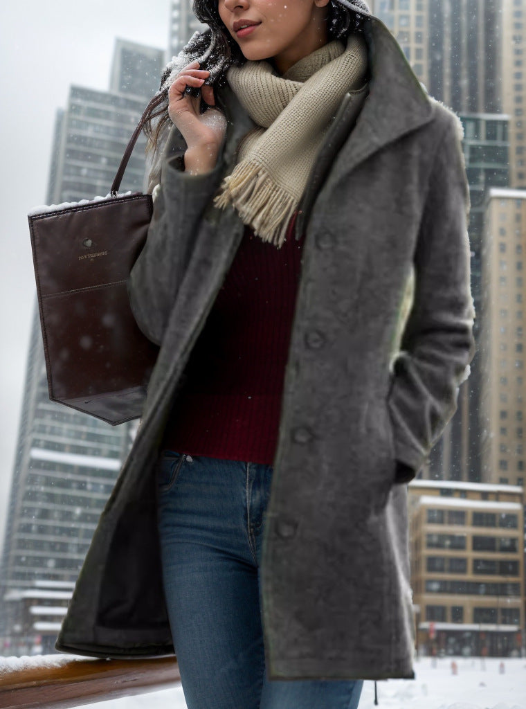 Women Structured Trendy Coat Amarae