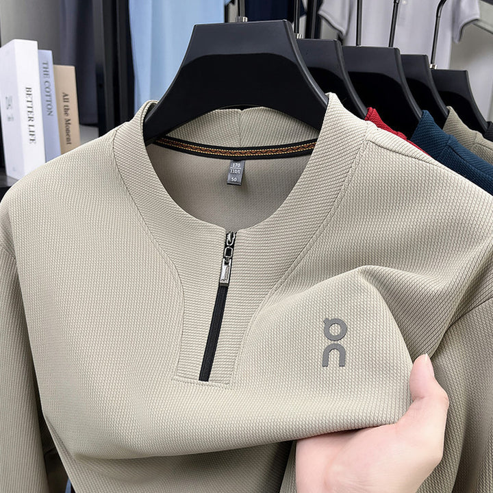 Functional pullover for men with zipper and innovative design Lune London