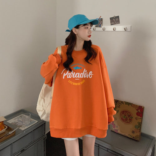 Women's Casual Oversized Sweater with Creative Graphic Design and High-Quality Materials