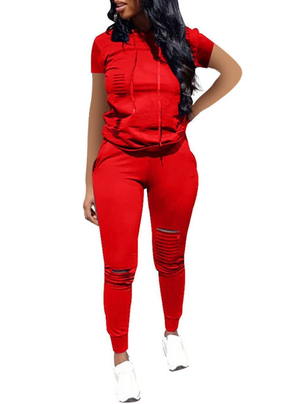 Women's jogging suit with stylish zip details and a chic sporty fit
