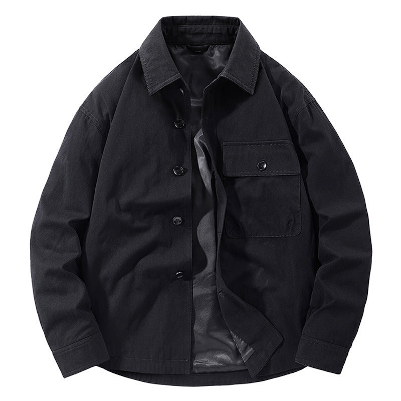 Casual utility jacket for men with practical pockets and classic collar Lune London