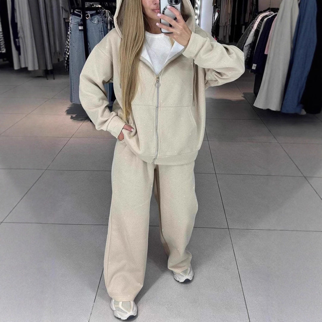 Women Casual Sports Outfit with Hood and Loose Fit Lune London