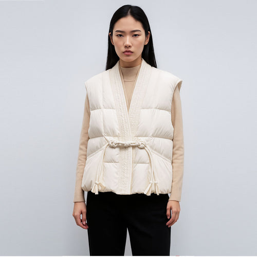 Ladies Trendy Quilted Vest Amarae