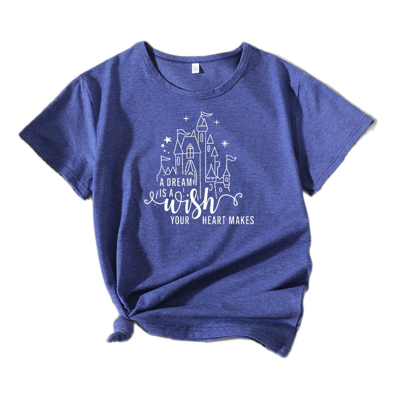 Women Creative Graphic T-Shirt Lune London