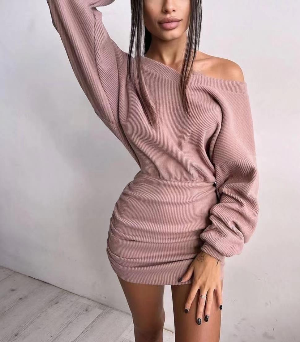Asymmetric wrap dress for women with ruffle details Lune London
