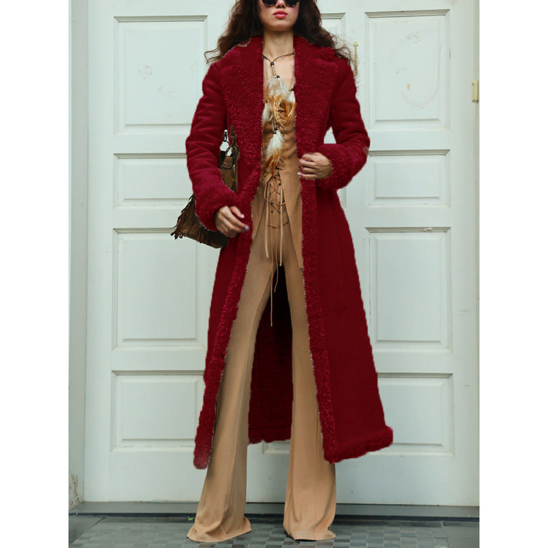 Luxury faux fur coat for ladies Lune London