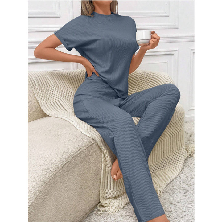 Amarae Ribbed Loungewear Set for Women