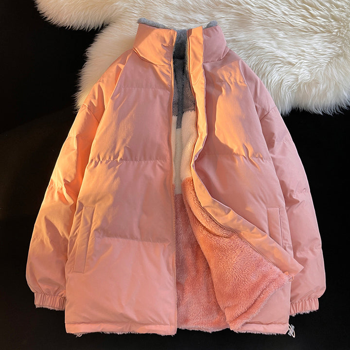Women's down jacket with soft lining and high collar Lune London