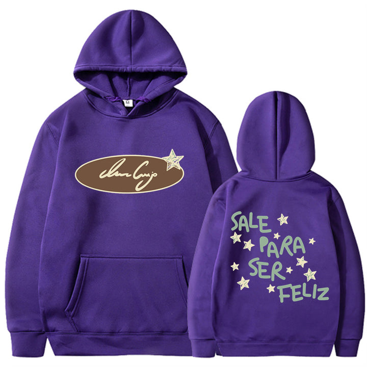 Women's hoodie sweatshirt with creative lettering and eye-catching design Chic & Stil