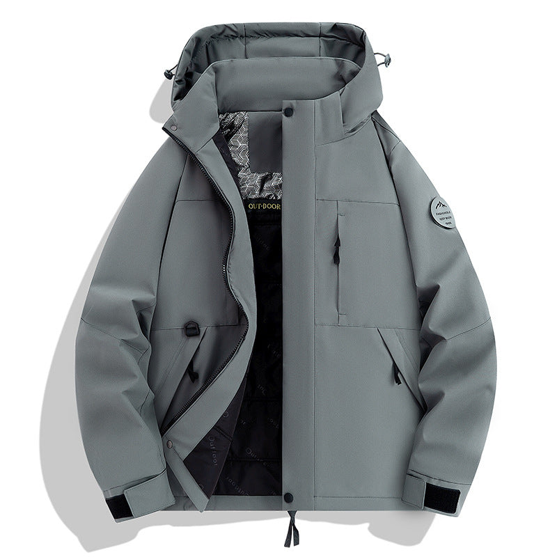 Men's Waterproof and Breathable Softshell Outdoor Jacket Amarae