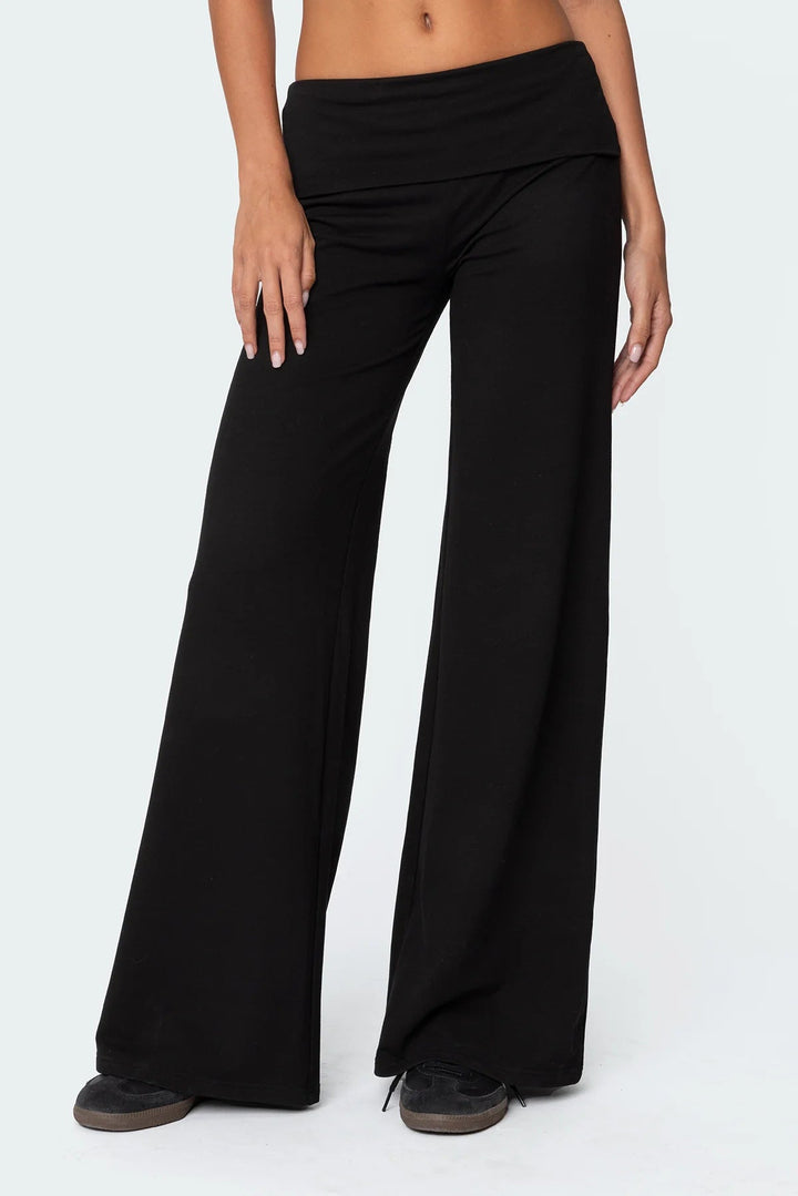 Ladies Wide-Leg Lounge Pants Lune London