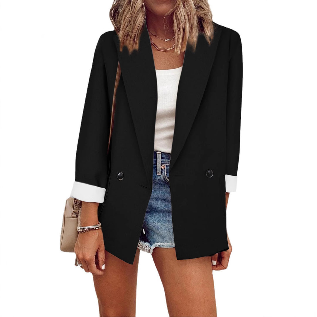 Ladies oversized casual blazer with modern details Lune London
