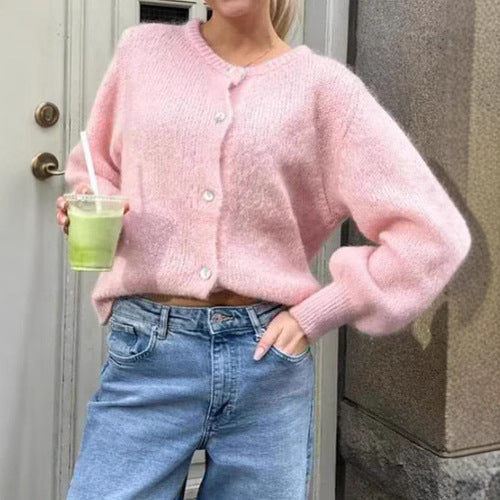 Ladies soft mohair pullover Amarae