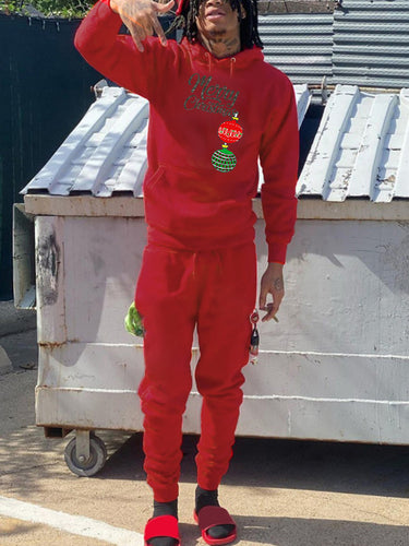 Women's sweatshirt set with festive Christmas pattern Amarae