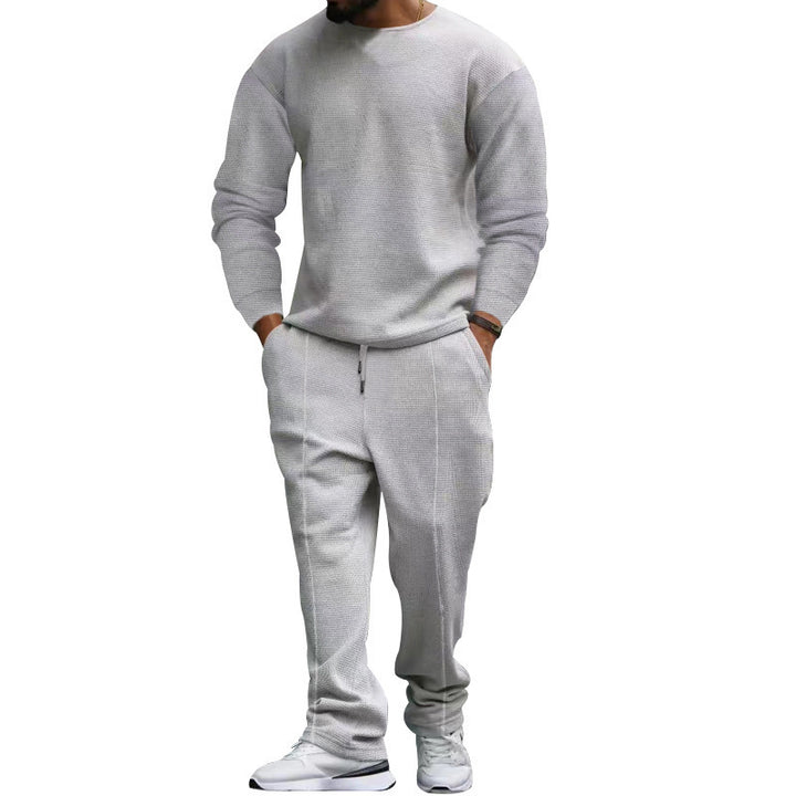 Chic Sweatshirt and Jogging Pants Set for Men
