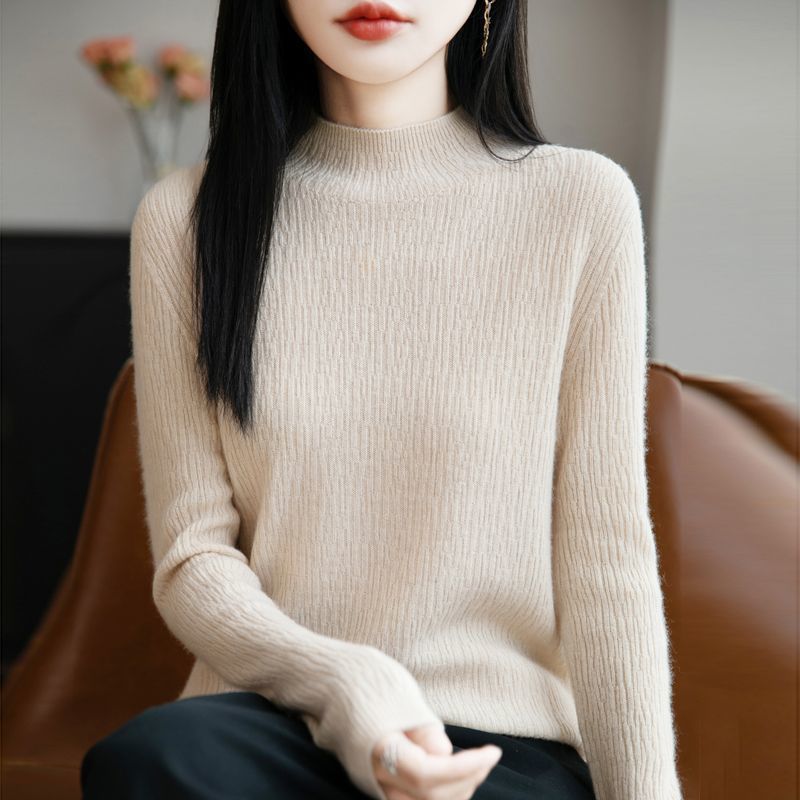 Pull fin en maille pour dames Chic & Stil