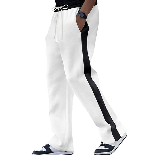 Men's sports pants with contrasting stripes Amarae