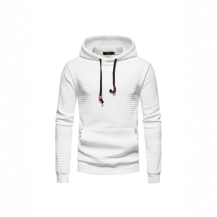Men's Hoodie with textured design and modern cut Lune London