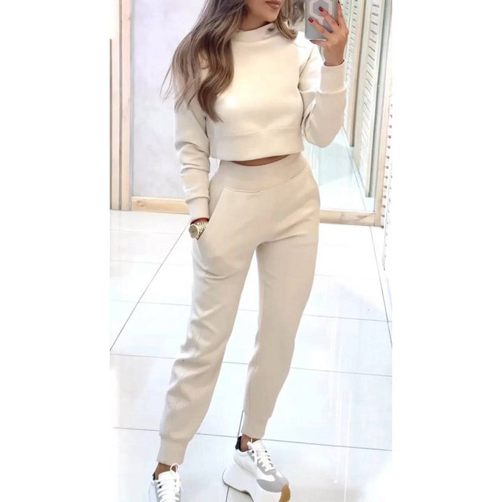 Lune London high waist set for ladies with a short top