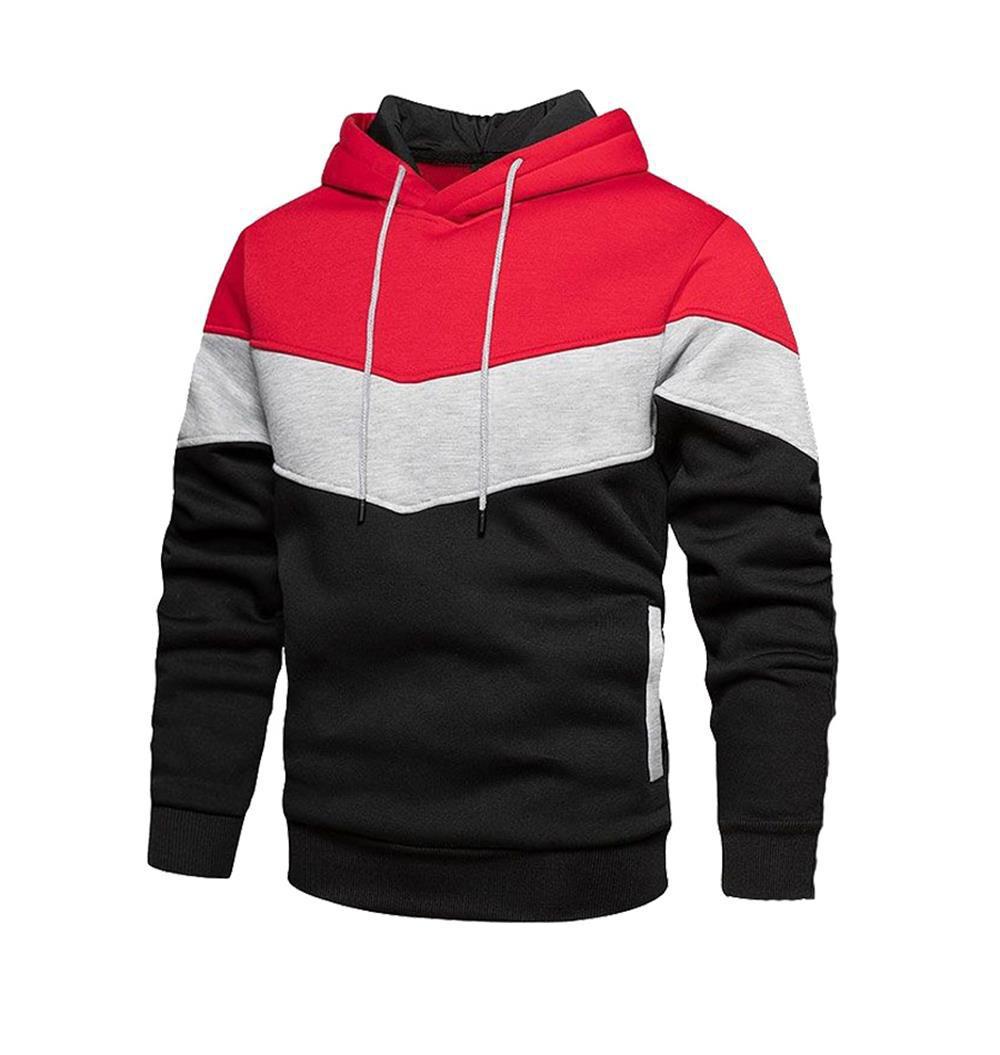 Men's athletic hoodie with an elegant color blend and practical pockets Lune London