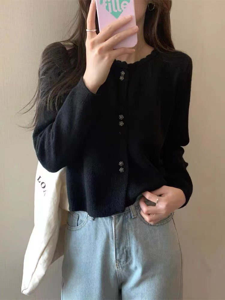 Cardigan confortable pour femmes avec fermeture à boutons Chic & Stil