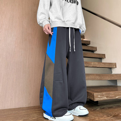 Women Casual Loose Fit Jogging Pants with Contrast Stripes on the Sides Amarae