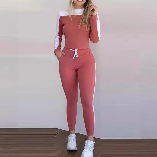 Women Sporty Jumpsuit with Removable Straps and Contrasting Side Stripes Amarae
