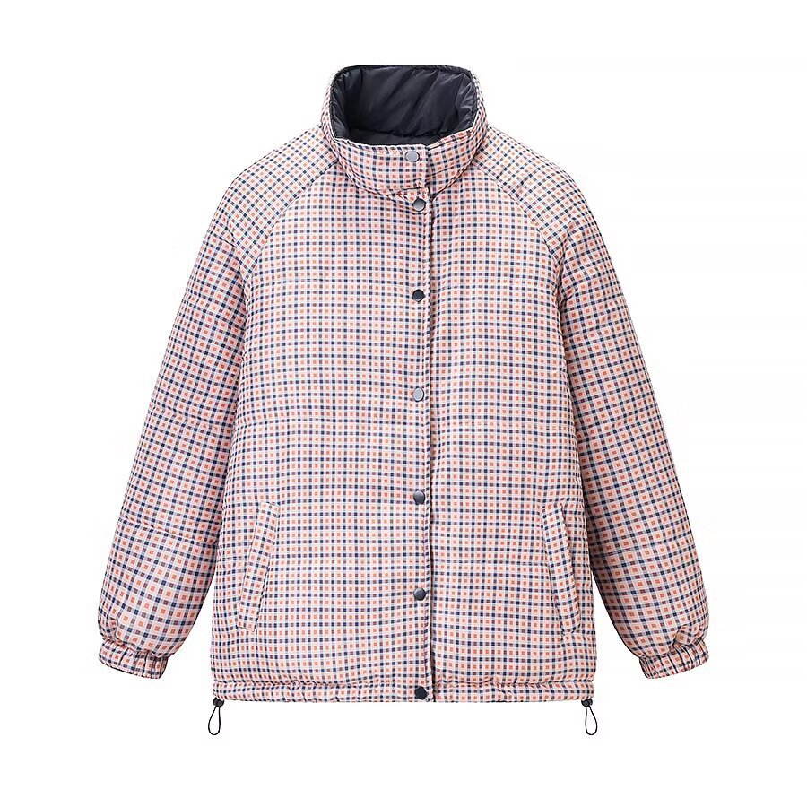 Veste matelassée de mode féminine au style urbain avec col montant et poches pratiques Chic & Stil