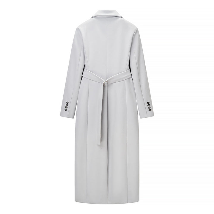 Manteau élégant pour femme avec double boutonnage et coupe ajustée Chic & Stil