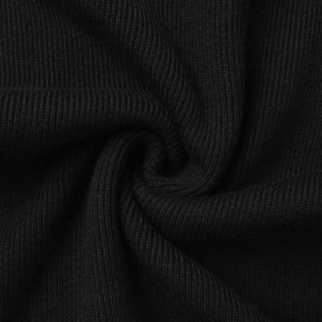 Débardeur en tricot pour femmes avec motif côtelé élégant Chic & Stil