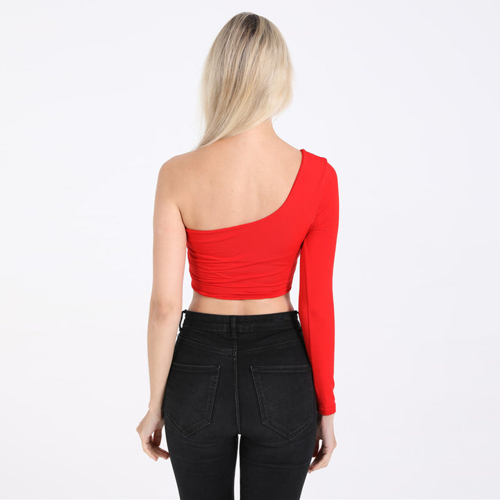 Women's Off-Shoulder Crop Top Lune London