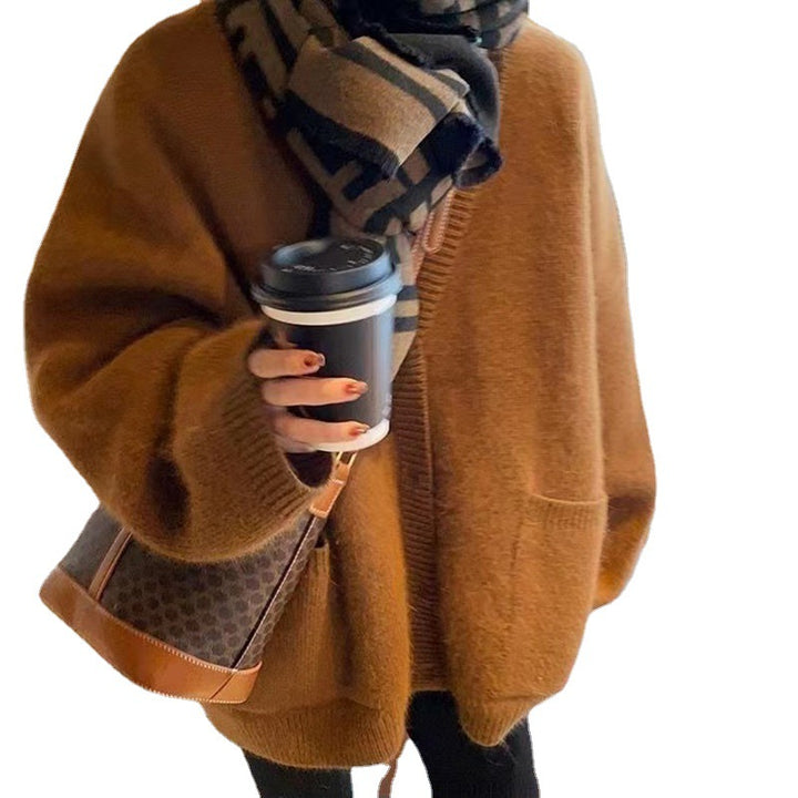 Cardigan pour femmes confortable avec des devant ouverts et des poches pratiques Chic & Stil