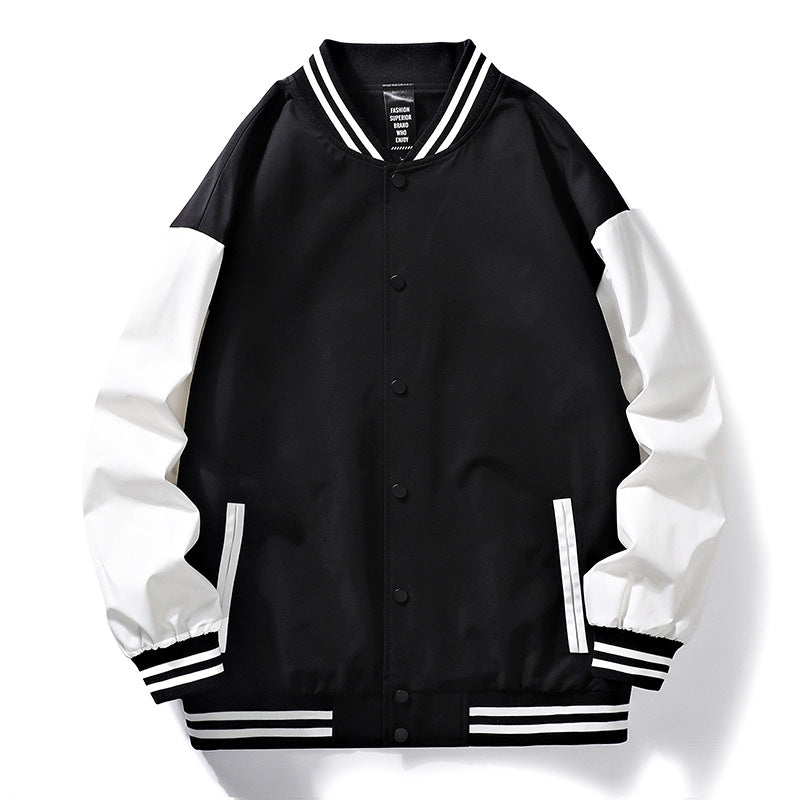 Sporty bomber jacket for men with contrasting sleeves Lune London