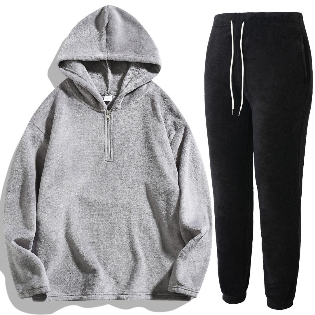 Ladies Cozy Chic Hoodie Jumpsuit