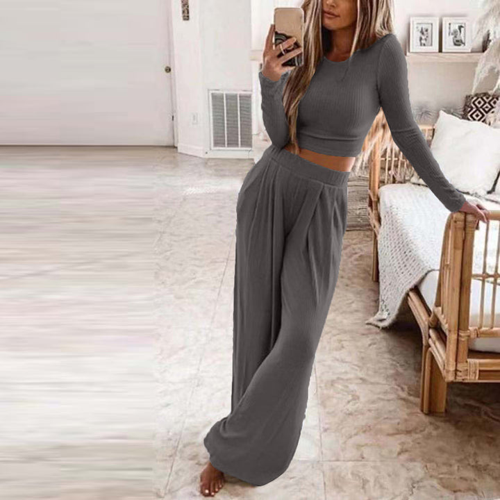 Women chic and stylish leisure outfit