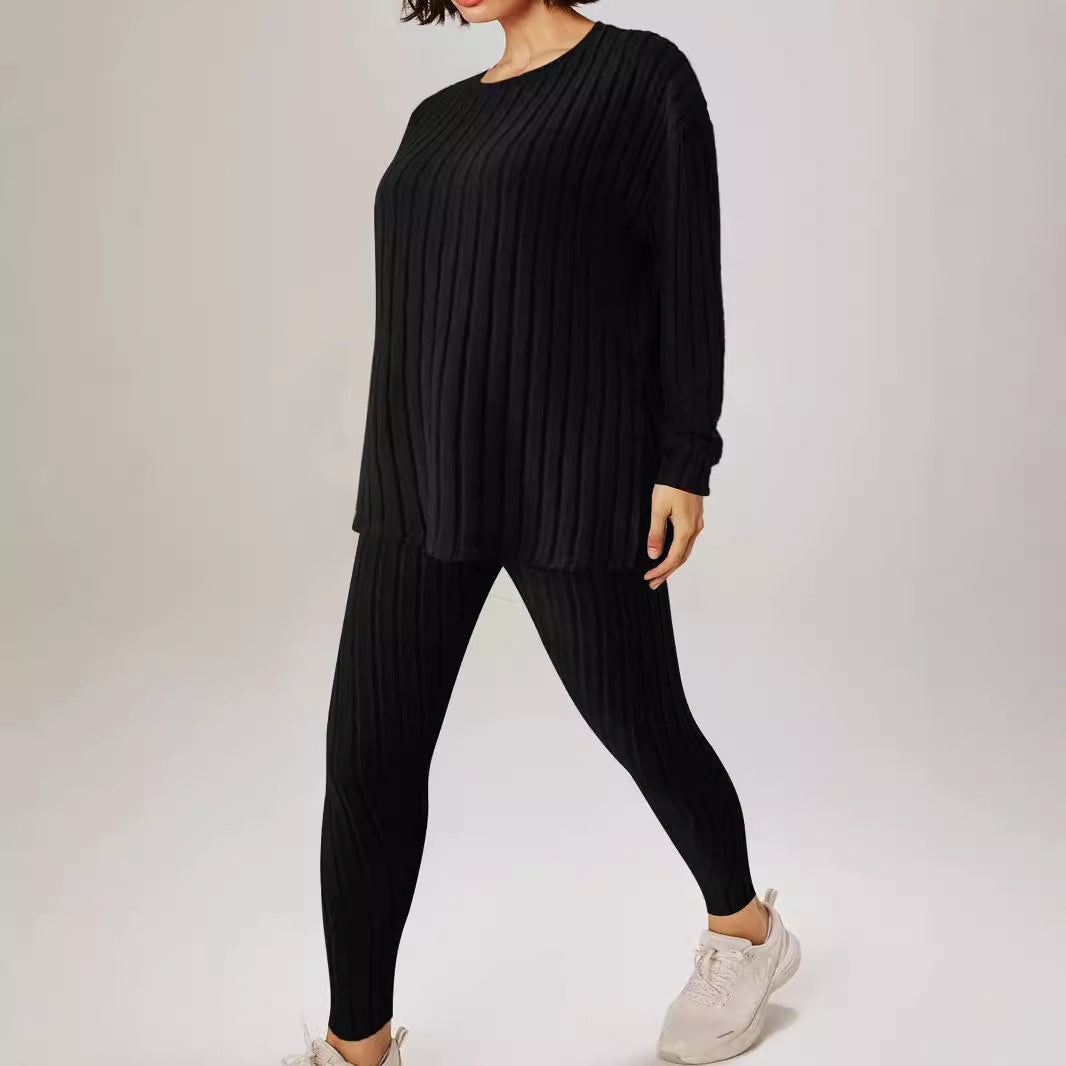 Women's Relaxed-Fit high-quality knit loungewear set Lune London