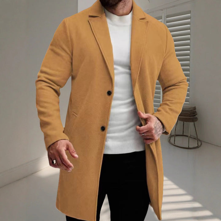 Elegant wool coat for men Lune London