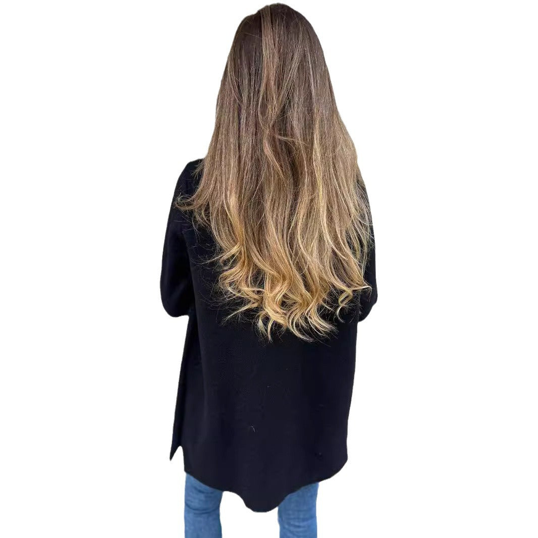 Elegant wool coat for women Lune London