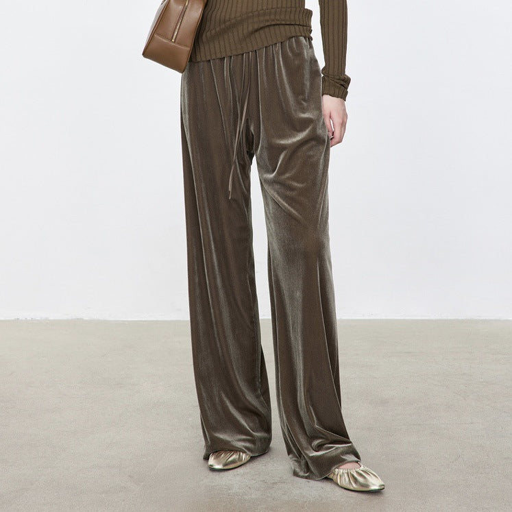 Pantalons en velours confortables pour femmes Chic & Stil