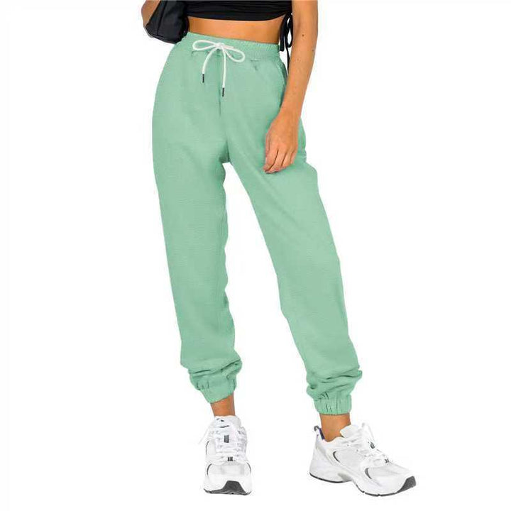 Women's training pants with elastic waist and relaxed fit Lune London