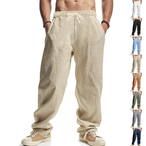 Casual trousers for men with elastic waist Amarae