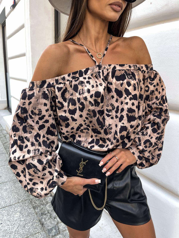 Ladies Ruffle Top Off-Shoulder Lune London