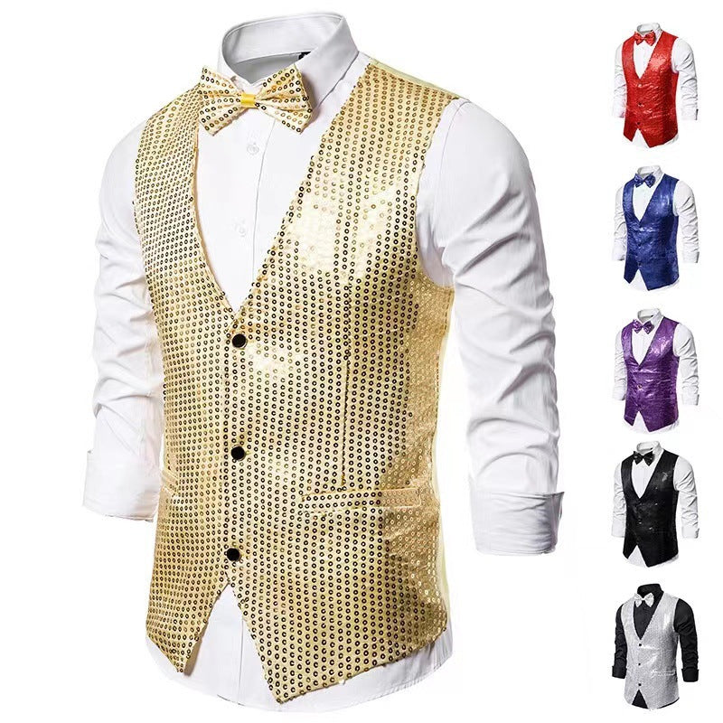 Elegant suit for men with sparkling sequins and a slim fit ideal Lune London
