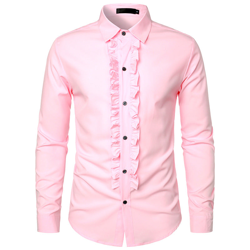 Men's Ruffle Shirt Amarae