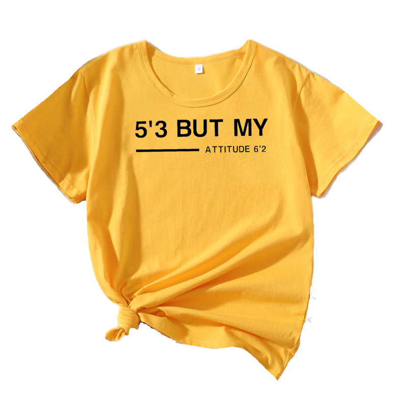 Ladies Casual Attitude Graphic T-shirt Lune London 1751262044