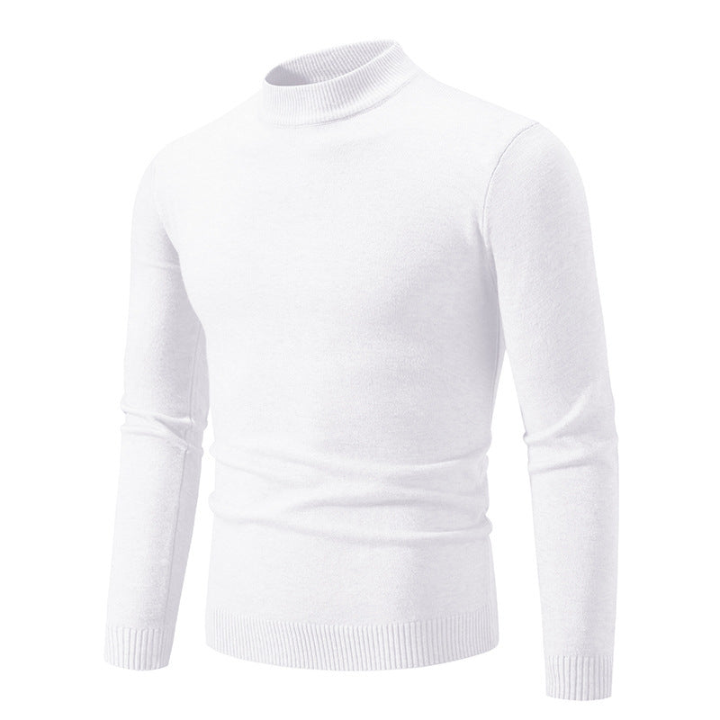 High quality cotton turtleneck sweater for men Lune London