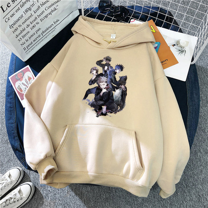 Women's hoodie with unique anime design Chic & Stil