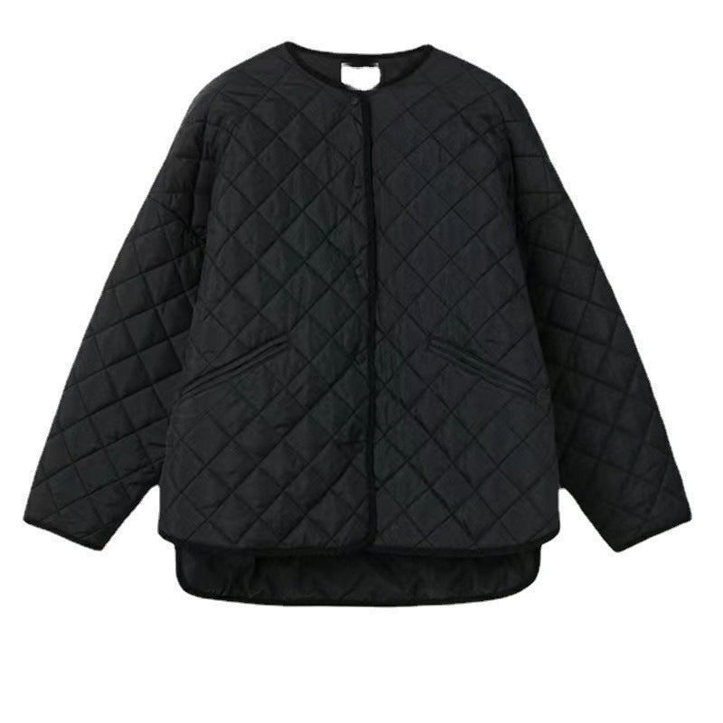 Quilted transition jacket for women with practical pockets and modern cut Lune London